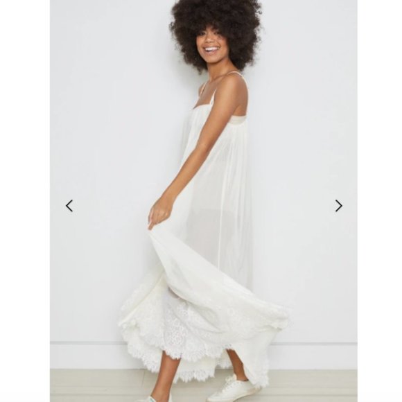 HAH Hot as Hell Mad Maxi Dress White NWT - Picture 5 of 9